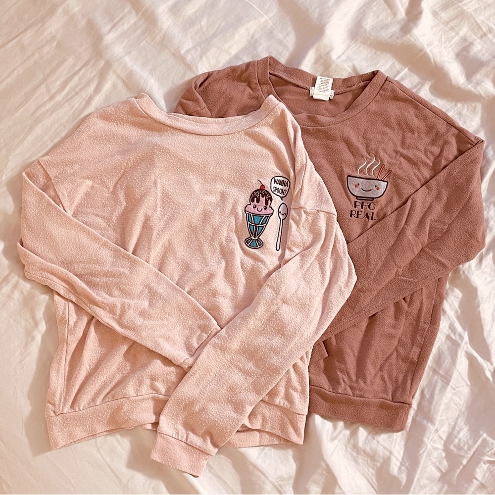 Punny Embroidered Sweatshirts